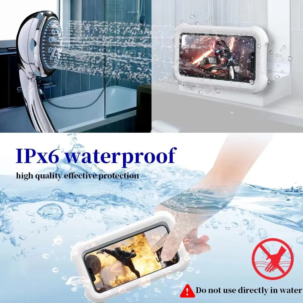 Blueendless Waterproof Shower Phone Holder