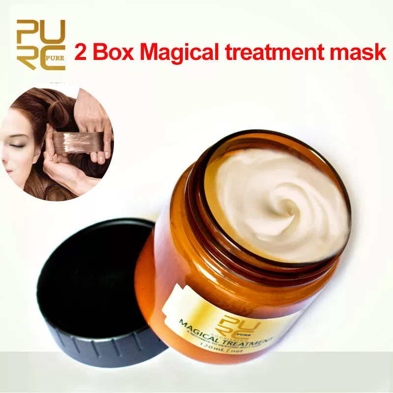 PURC Magical Hair Mask: Restore, Nourish, Straighten (Pack Of 2) Offer!