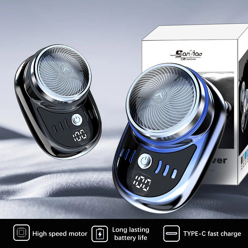 Compact Rechargeable Travel Shaver: Portable Grooming Solution